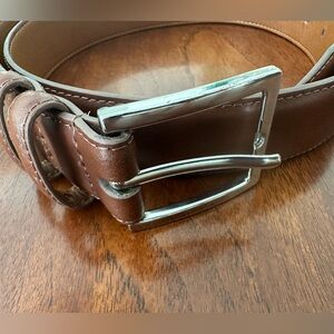 Excellent condition genuine leather belt Nordstrom size 40 light brown